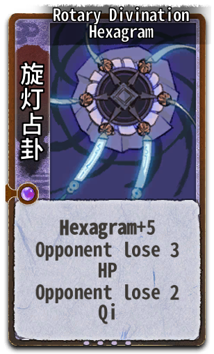 Rotary Divination Hexagram