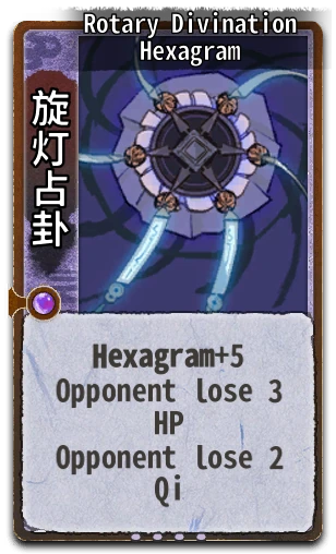 Rotary Divination Hexagram