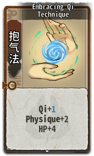 Embracing Qi Technique