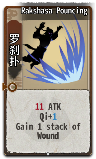 Rakshasa Pouncing