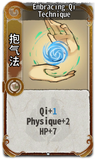 Embracing Qi Technique