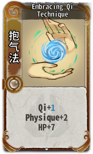 Embracing Qi Technique