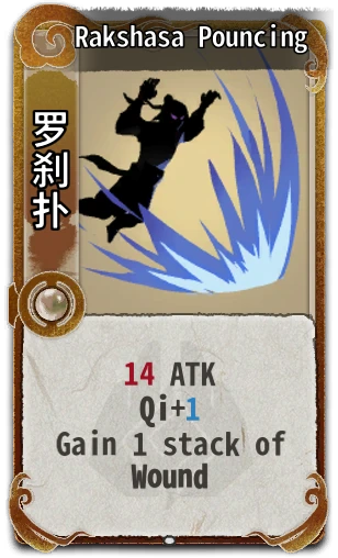 Rakshasa Pouncing
