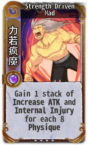 Strength Driven Mad