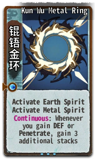 Kun Wu Metal Ring