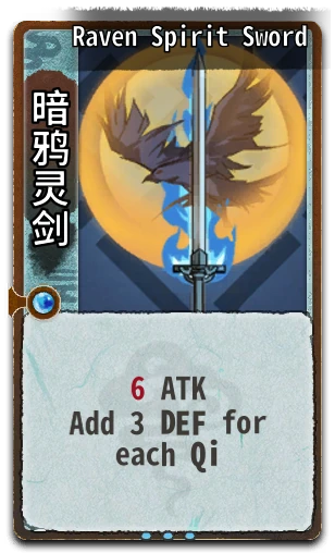 Raven Spirit Sword