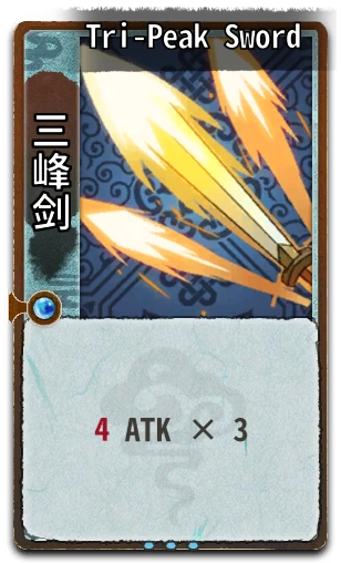 Tri-Peak Sword