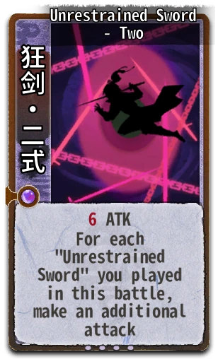 Unrestrained Sword - Two