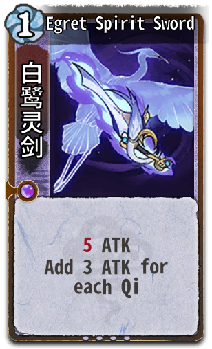 Egret Spirit Sword