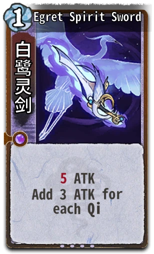 Egret Spirit Sword
