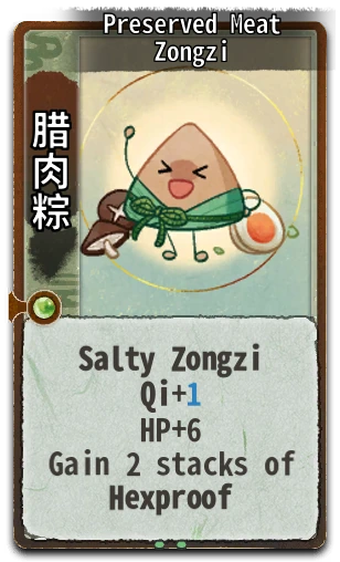 Preserved Meat Zongzi