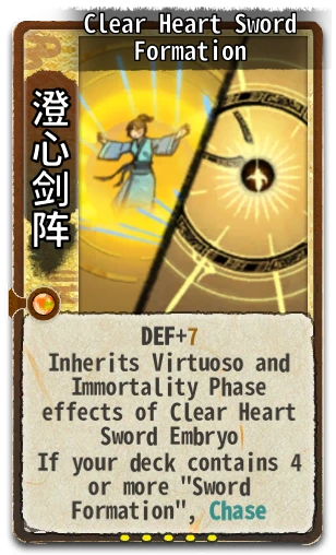 Clear Heart Sword Formation