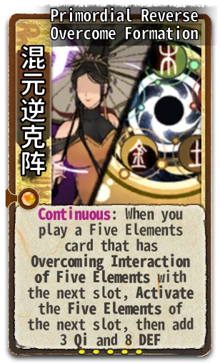 Primordial Reverse Overcome Formation