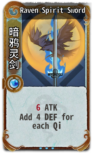Raven Spirit Sword