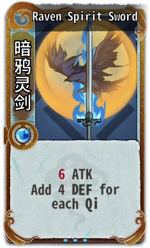 Raven Spirit Sword
