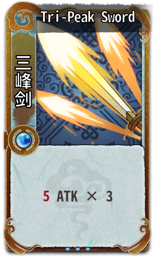 Tri-Peak Sword