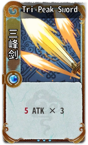Tri-Peak Sword