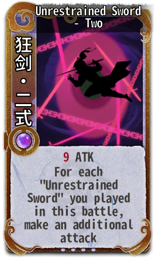 Unrestrained Sword - Two