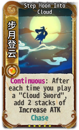 Step Moon Into Cloud