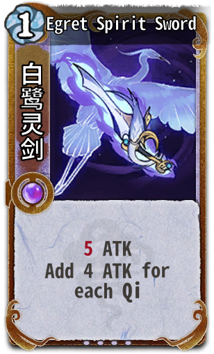 Egret Spirit Sword