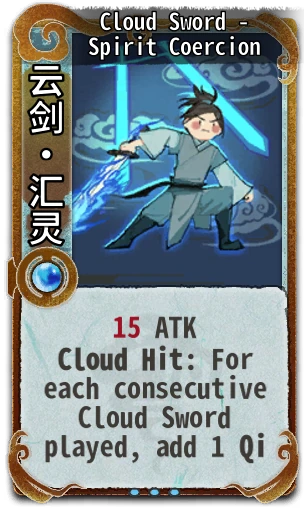 Cloud Sword - Spirit Coercion