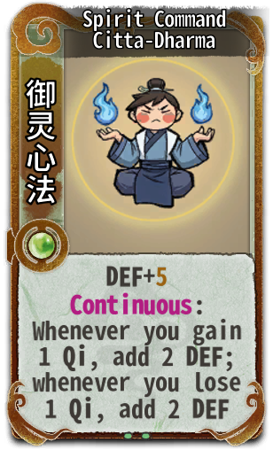Spirit Command Citta-Dharma