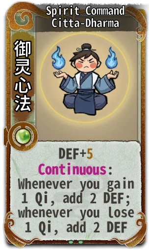 Spirit Command Citta-Dharma