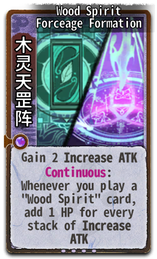 Wood Spirit Forceage Formation