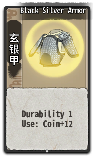 Black Silver Armor