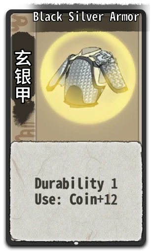 Black Silver Armor