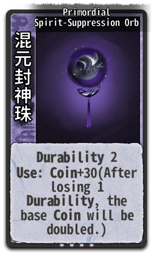 Primordial Spirit-Suppression Orb