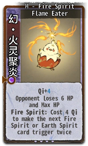 M - Fire Spirit Flame Eater