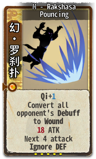 M - Rakshasa Pouncing