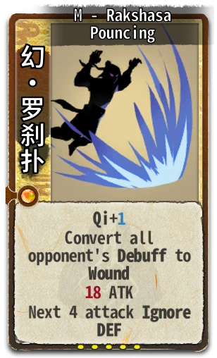 M - Rakshasa Pouncing