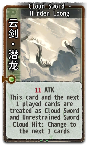 Cloud Sword - Hidden Loong