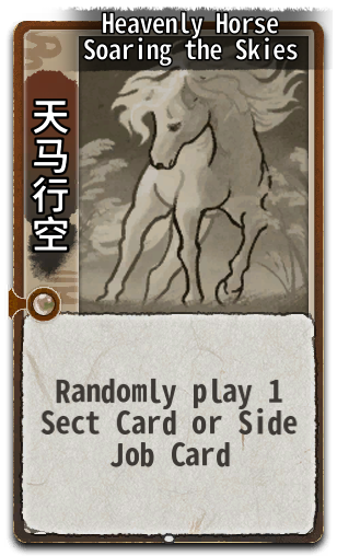 Heavenly Horse Soaring the Skies