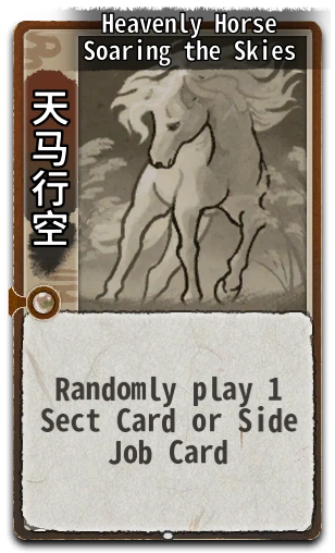 Heavenly Horse Soaring the Skies