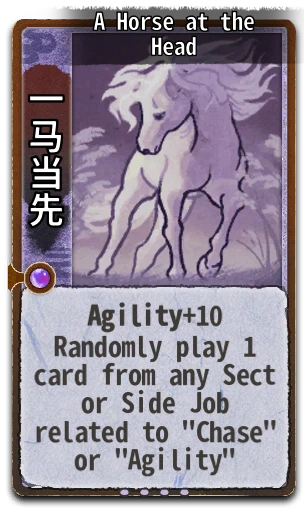 A Horse at the Head