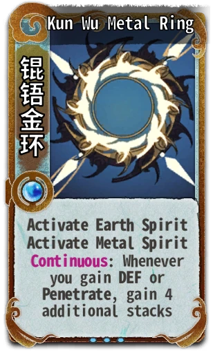 Kun Wu Metal Ring