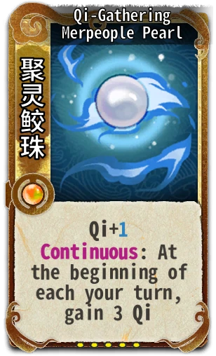 Qi-Gathering Merpeople Pearl