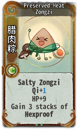 Preserved Meat Zongzi