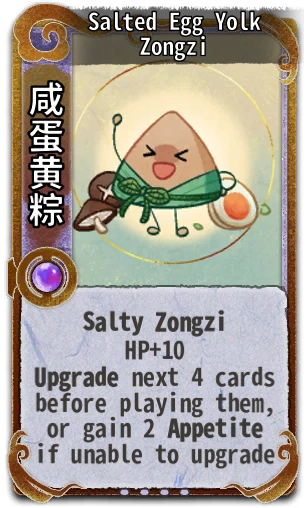 Salted Egg Yolk Zongzi