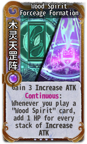 Wood Spirit Forceage Formation