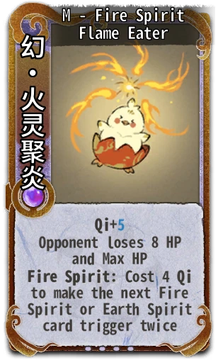 M - Fire Spirit Flame Eater