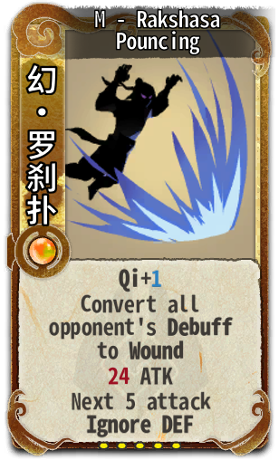 M - Rakshasa Pouncing