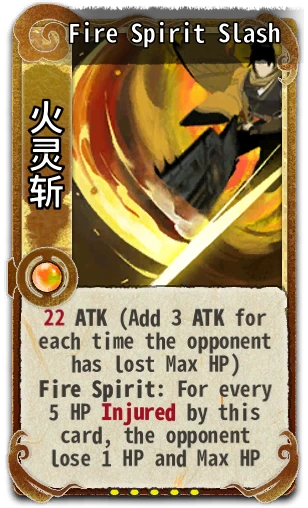 Fire Spirit Slash