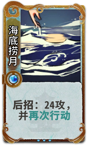 海底捞月