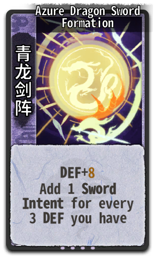 Azure Dragon Sword Formation