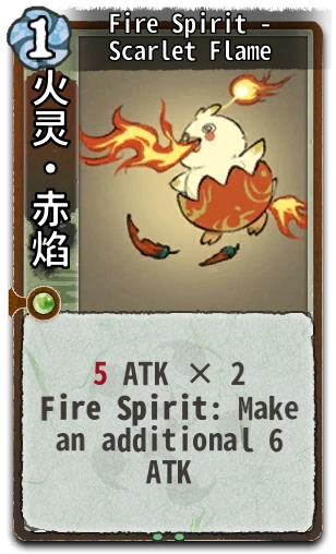 Fire Spirit - Scarlet Flame