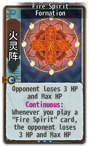 Fire Spirit Formation